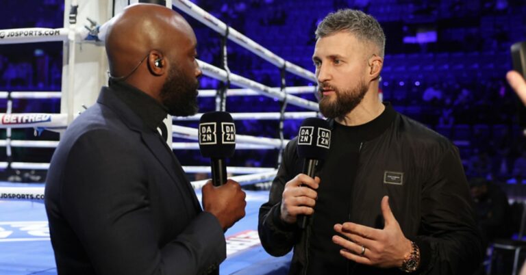Carl Froch Names His Current Favourite Fighter