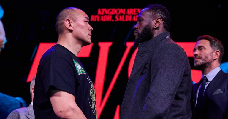 Deontay Wilder Makes Bold Claim Ahead Of Zhilei Zhang Fight