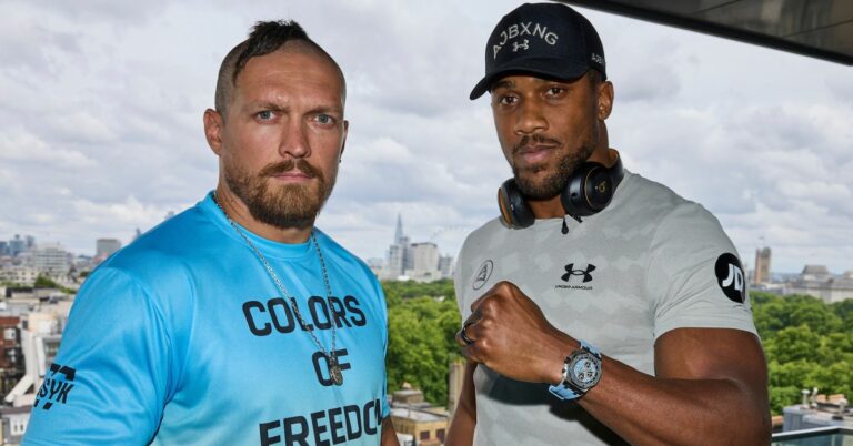 Oleksandr Usyk Reveals If He Accepts Anthony Joshua’s Apology Over Behaviour