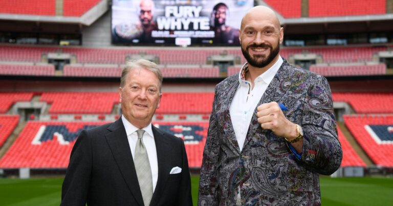 Frank Warren Fires Back At Barry McGuigan Over Tyson Fury Comments