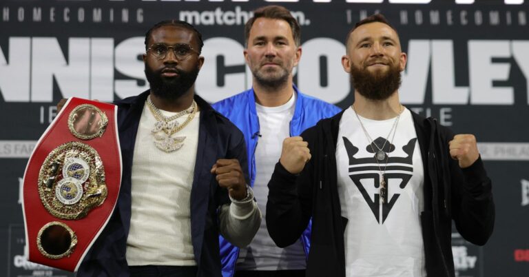 Jaron Ennis Sends Huge Threat To Cody Crowley Ahead Of World Title Fight