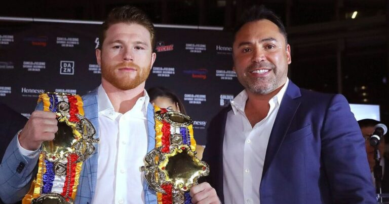 Oscar De La Hoya Claims That He Will Not Be Watching Canelo Alvarez vs. Edgar Berlanga ‘Snoozefest’
