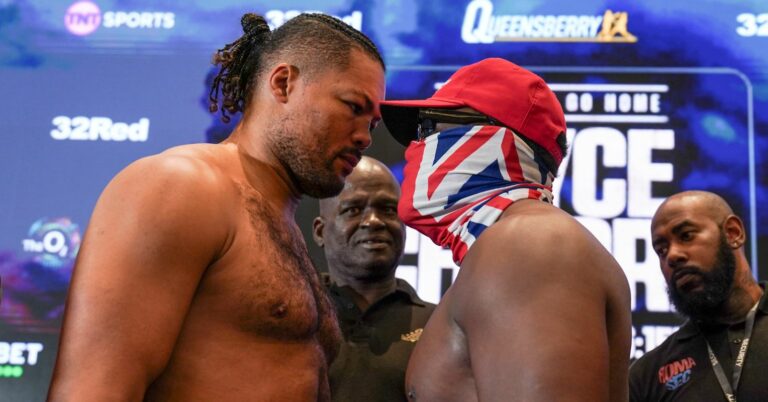 Heavyweight Contender Reveals Joe Joyce Turned Him Down In Favour Of Derek Chisora Fight