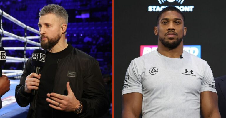 Matchroom CEO Hits Back At Carl Froch’s Comments On Anthony Joshua