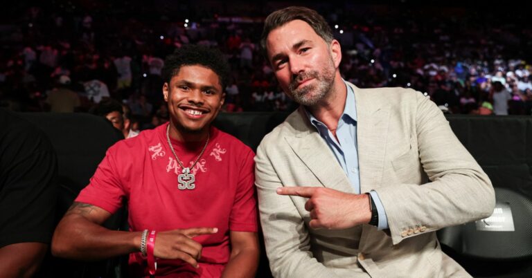 Shakur Stevenson Matchroom Deal Length Revealed By Eddie Hearn
