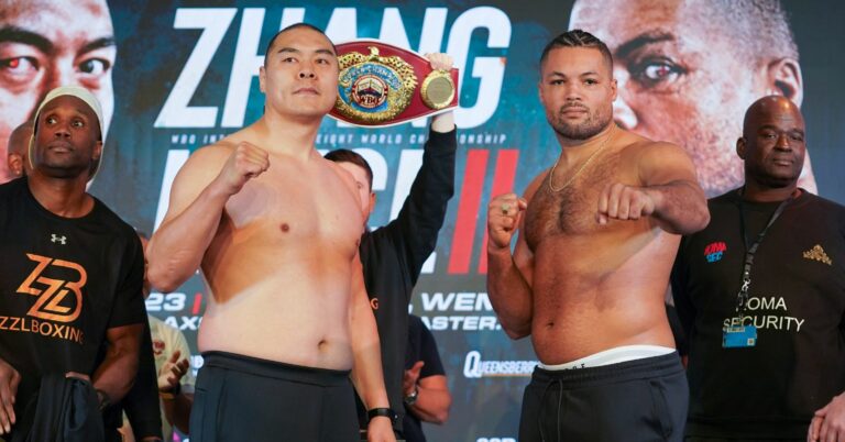 Zhilei Zhang Tells Joe Joyce What He Must Change If He Is To Continue Boxing
