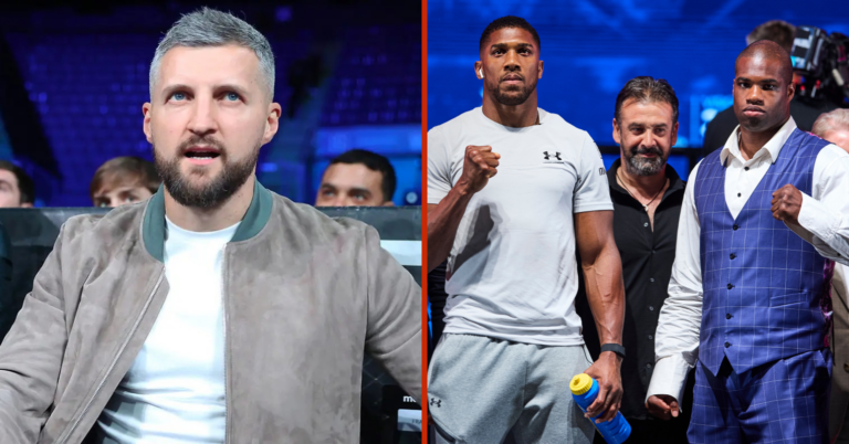 Carl Froch Predicts Joshua-Dubois And Reveals The Undercard Fighter That Has Caught His Eye