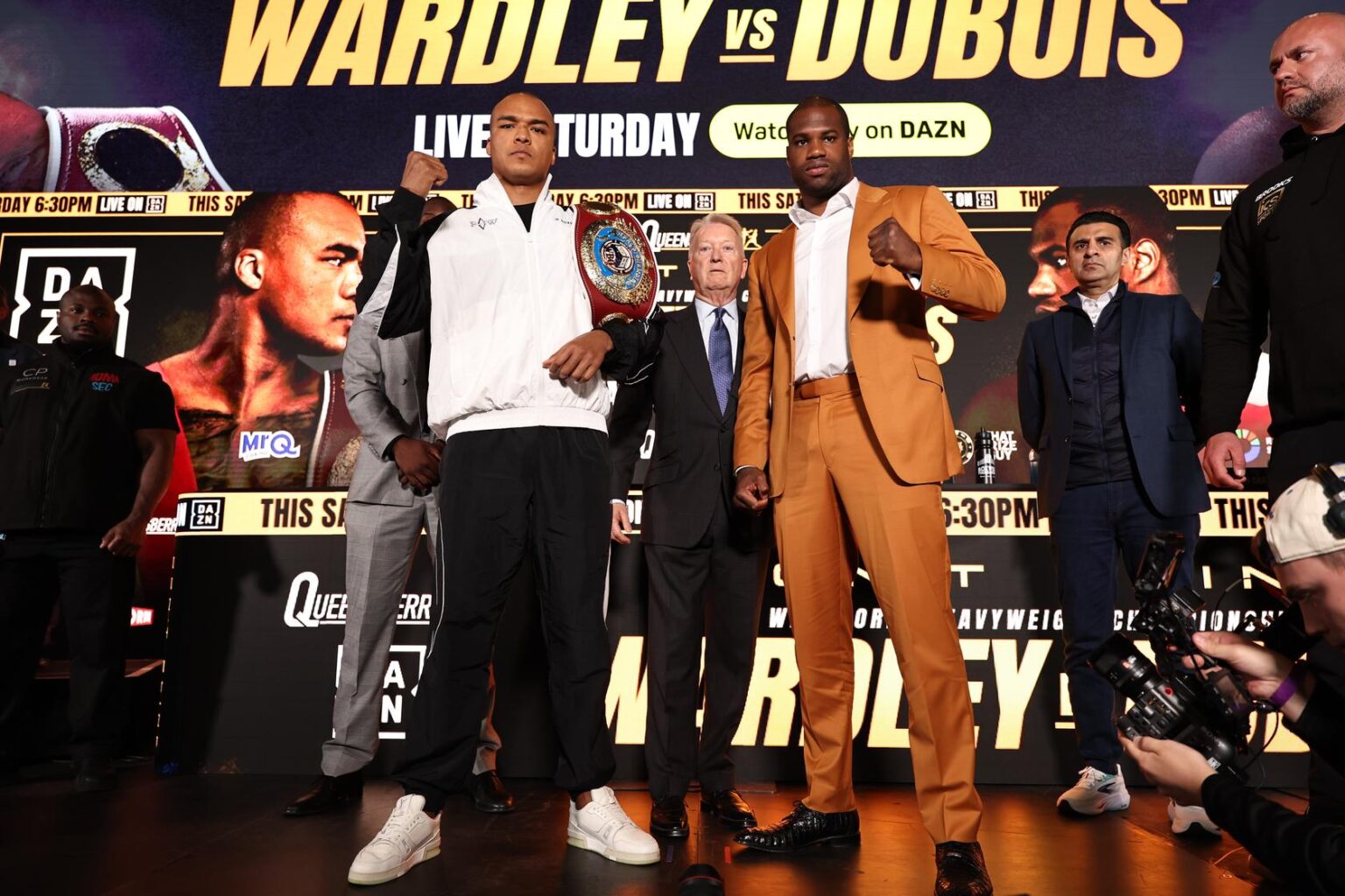 Fabio Wardley vs Daniel Dubois Weigh-in Results